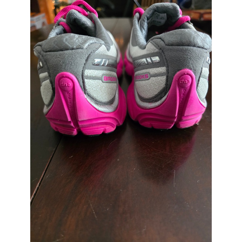 Brooks PureCadence Womens 9.5 Grey Pink Running Shoe 1201341B848 Limited Edition - Picture 9 of 10